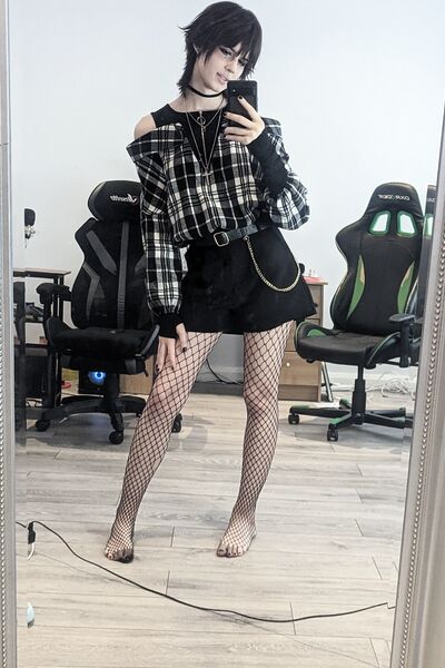 Foto hot Femboy Hami di nudi